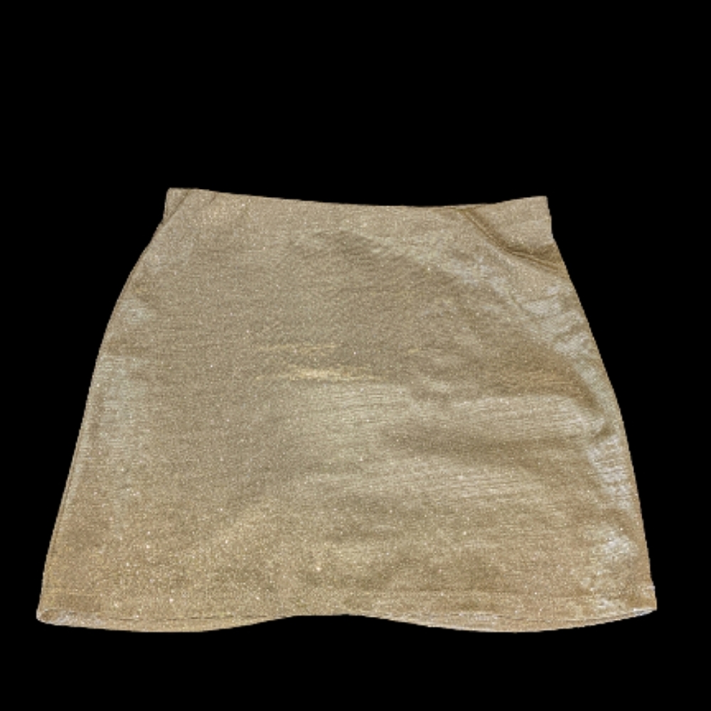 🆓GWP Last chance! Wild Fable Mini Skirt Silver Sparkle Size Medium